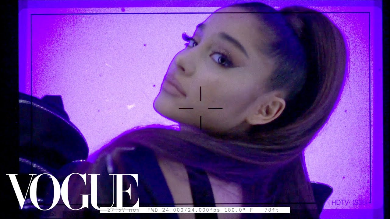 Ariana Grandes Vogue Cover Video Behind The Scenes Vogue Lavishly Demure